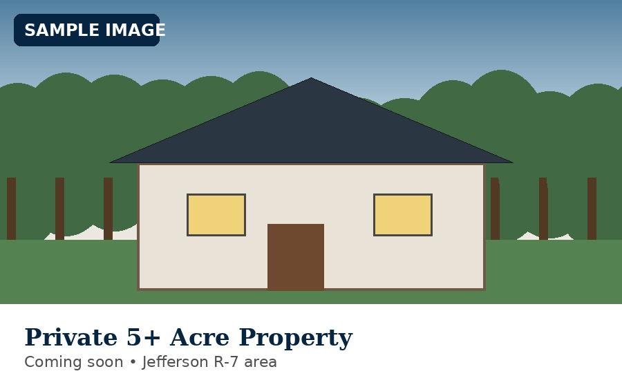 Sample acreage listing